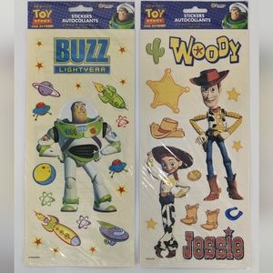 NEW! Toy Story Buzz Lightyear Woody sandylion stickers